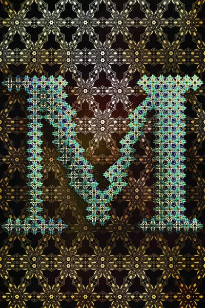Geometric Glyphs: M - Geometric Glyphs by 5by5collective