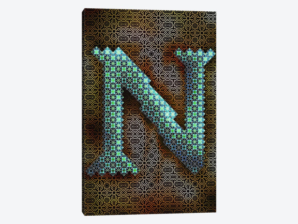 N by 5by5collective 1-piece Canvas Art Print