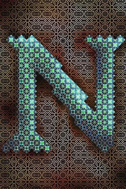 N - Geometric Glyphs