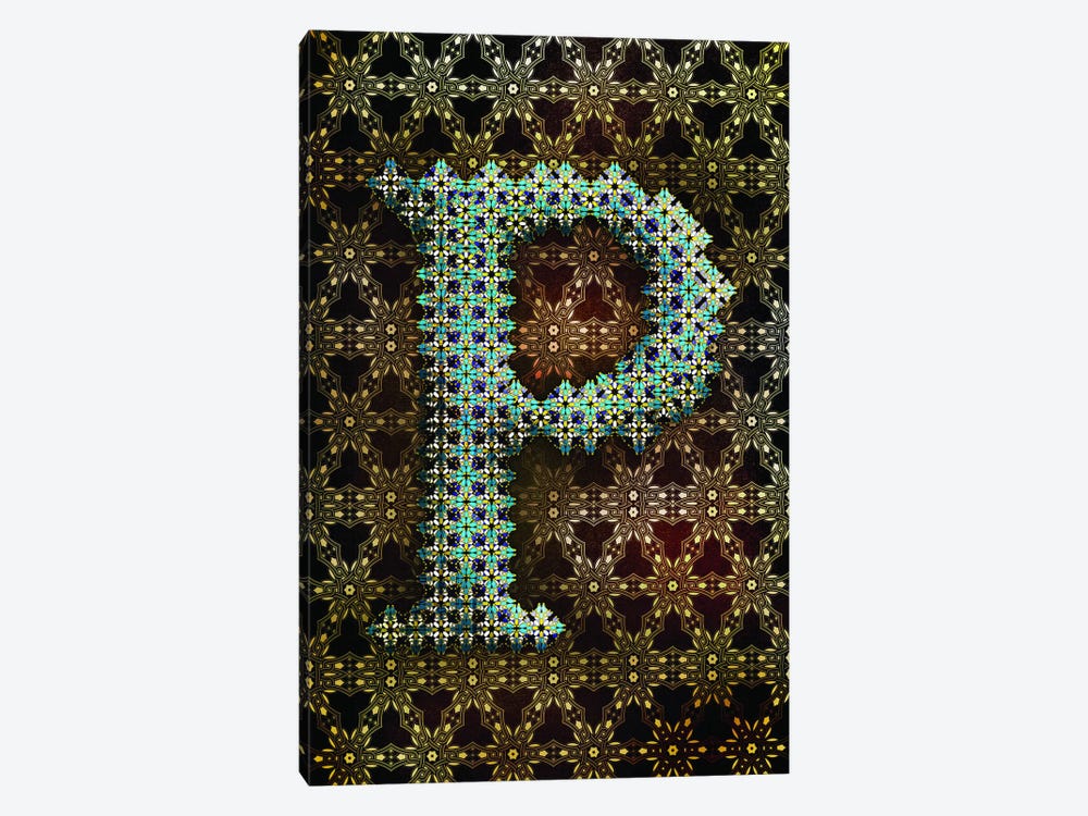 P by 5by5collective 1-piece Canvas Print