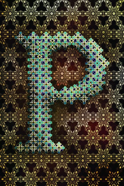 Geometric Glyphs: P - Geometric Glyphs by 5by5collective