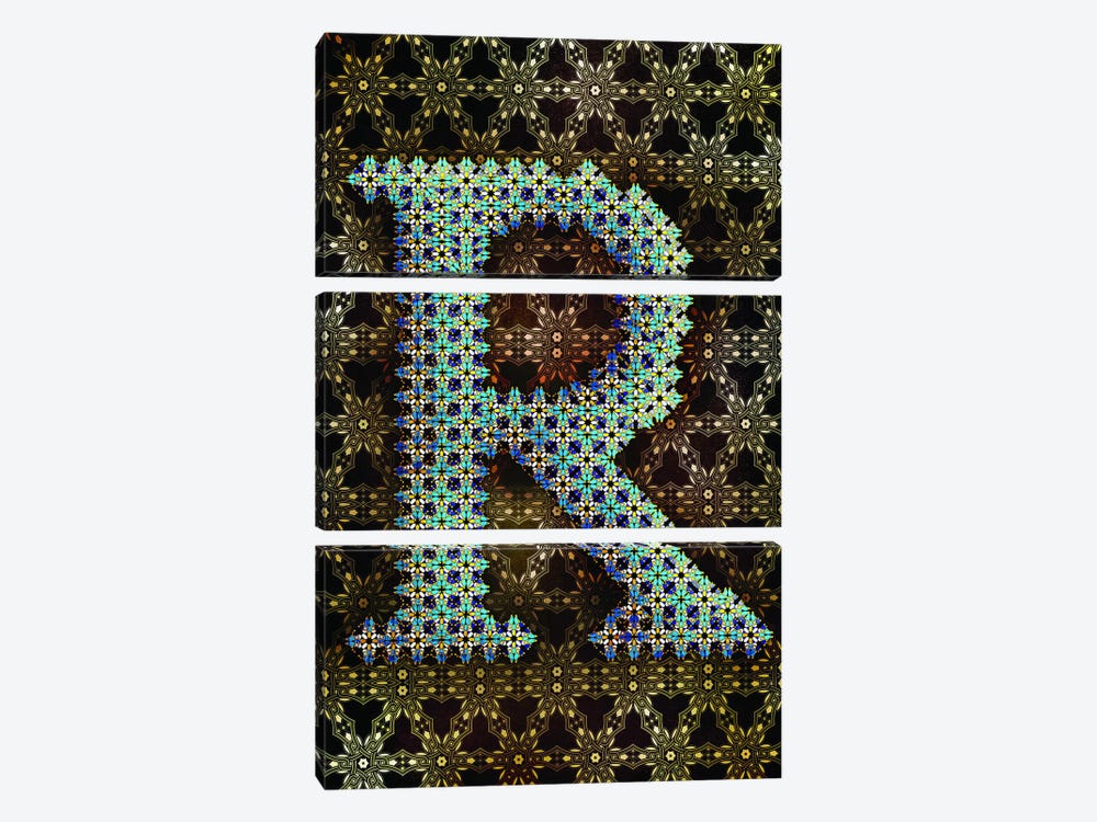 R by 5by5collective 3-piece Canvas Art Print