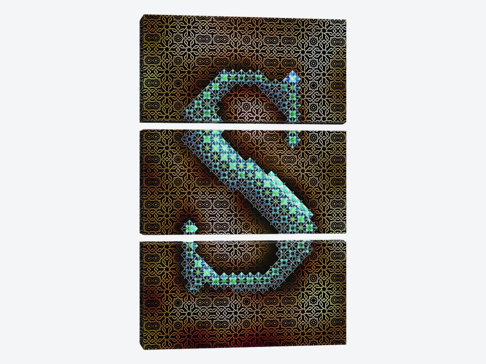 S by 5by5collective 3-piece Canvas Art Print