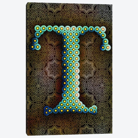 T Canvas Print #GLA21} by 5by5collective Canvas Artwork