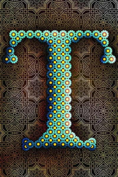 Geometric Glyphs: T - Geometric Glyphs by 5by5collective