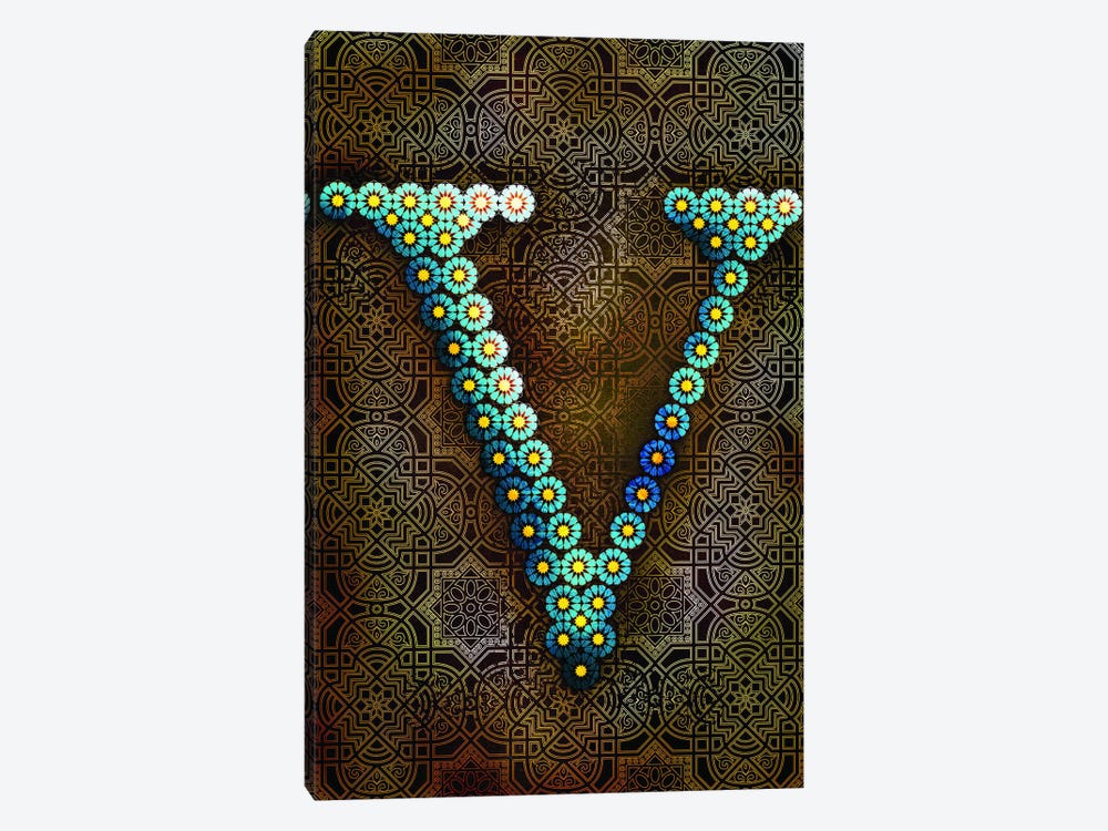 V by 5by5collective 1-piece Canvas Art