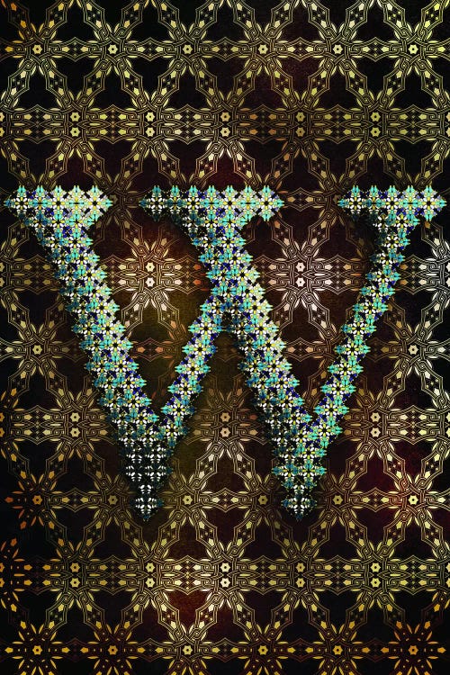 W - Geometric Glyphs
