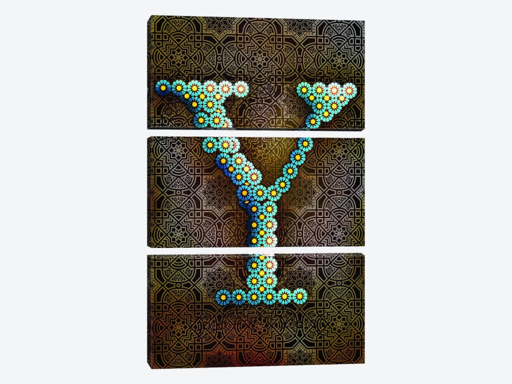 Y by 5by5collective 3-piece Art Print