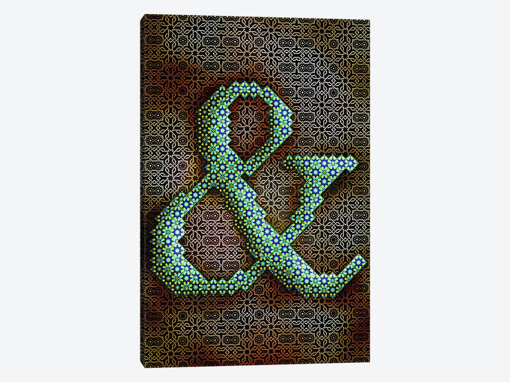 Ampersand by 5by5collective 1-piece Canvas Artwork