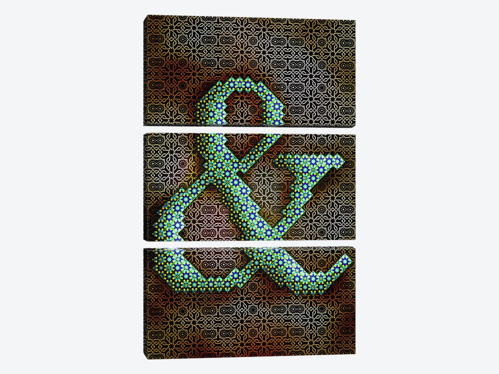 Ampersand by 5by5collective 3-piece Canvas Wall Art