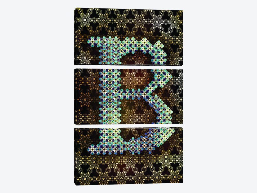 B by 5by5collective 3-piece Canvas Art Print