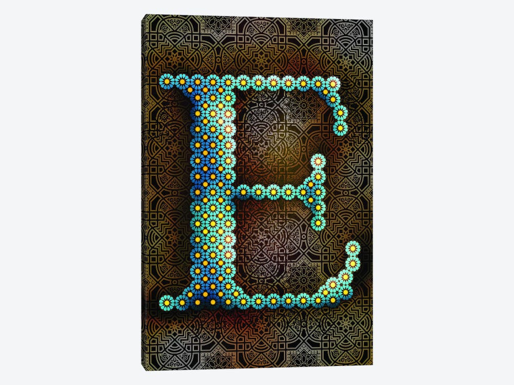 E by 5by5collective 1-piece Canvas Wall Art