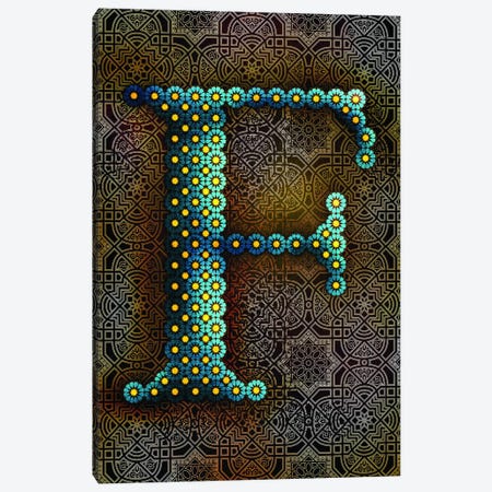 F Canvas Print #GLA7} by 5by5collective Canvas Wall Art