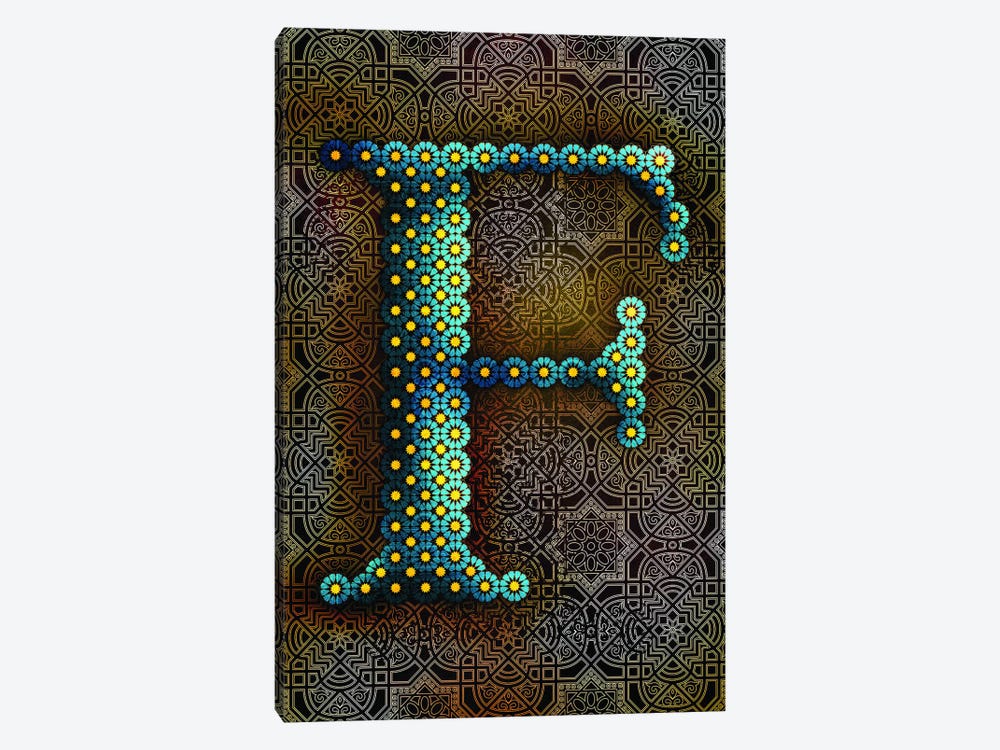 F by 5by5collective 1-piece Canvas Print