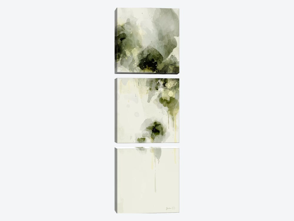 Misty Abstract Morning I by Green Lili 3-piece Canvas Art