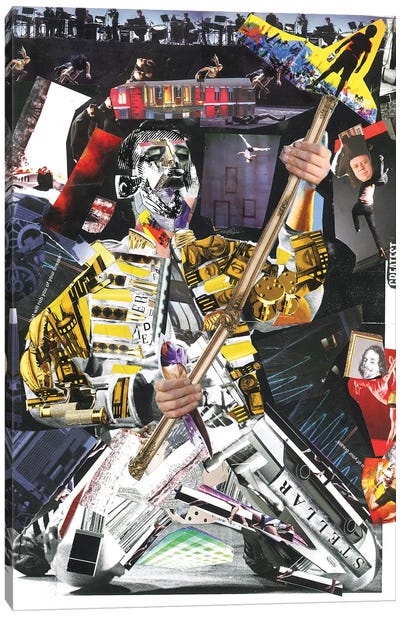 Freddie I Canvas Art Print - Freddie Mercury