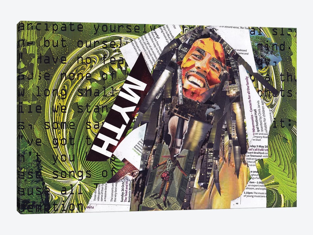 Marley I by Glil 1-piece Canvas Art Print