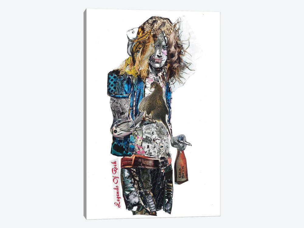 Robert Plant by Glil 1-piece Art Print