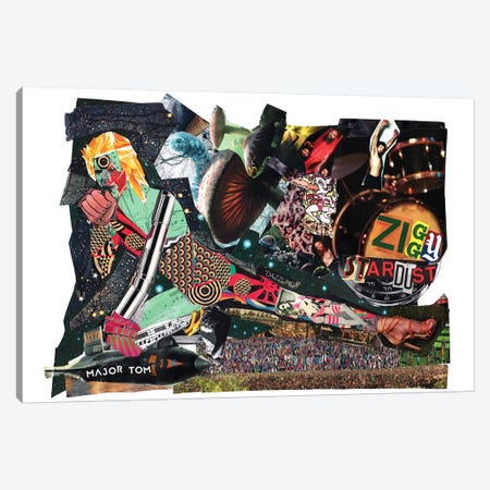 Ziggy Canvas Print #GLL58} by Glil Canvas Artwork