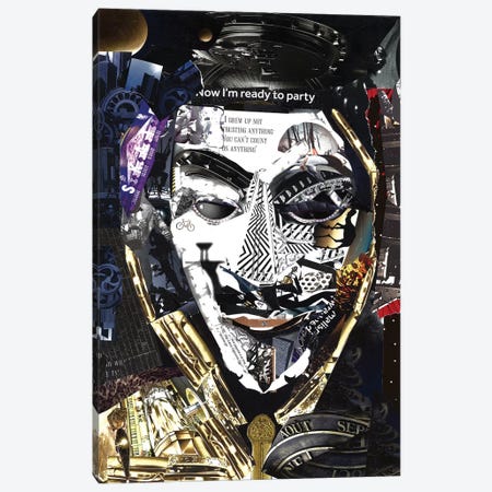 Anonymous Canvas Print #GLL5} by Glil Art Print