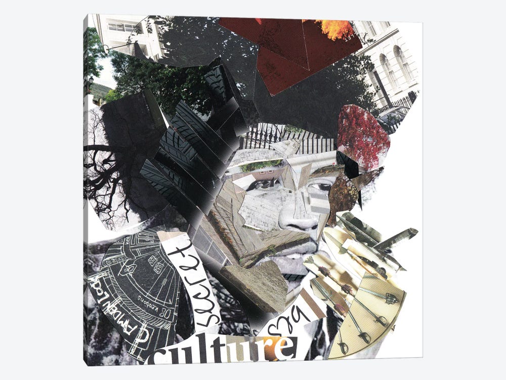 Jimi Hendrix by Glil 1-piece Canvas Artwork