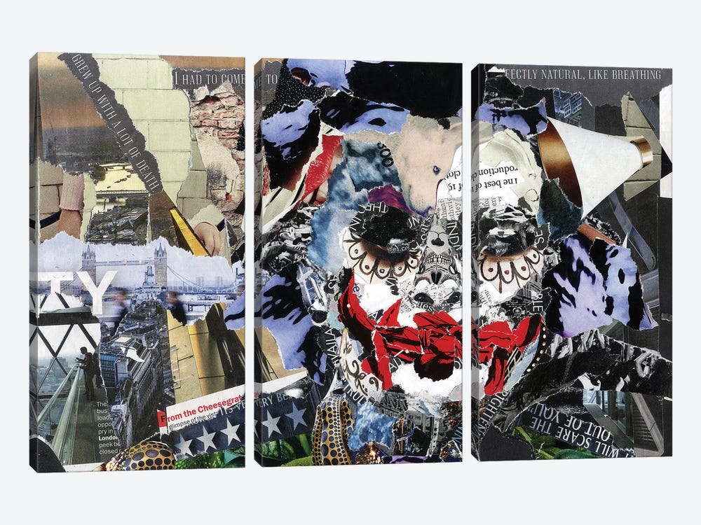 Joker II by Glil 3-piece Art Print