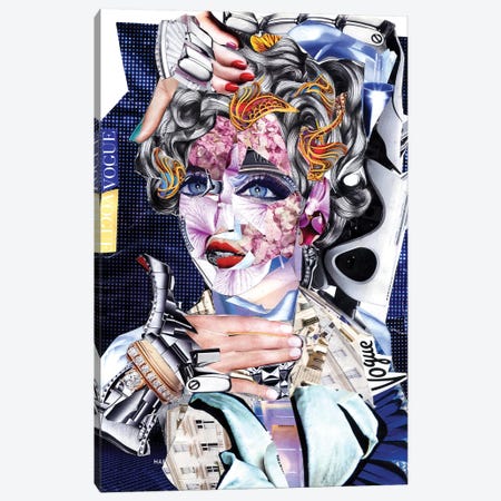 Madonna Canvas Print #GLL67} by Glil Canvas Artwork