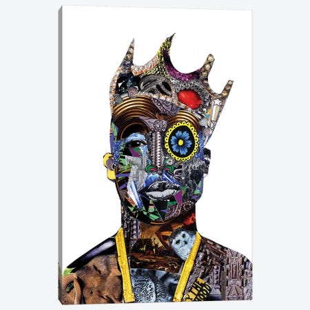 King Canvas Print #GLL71} by Glil Canvas Artwork