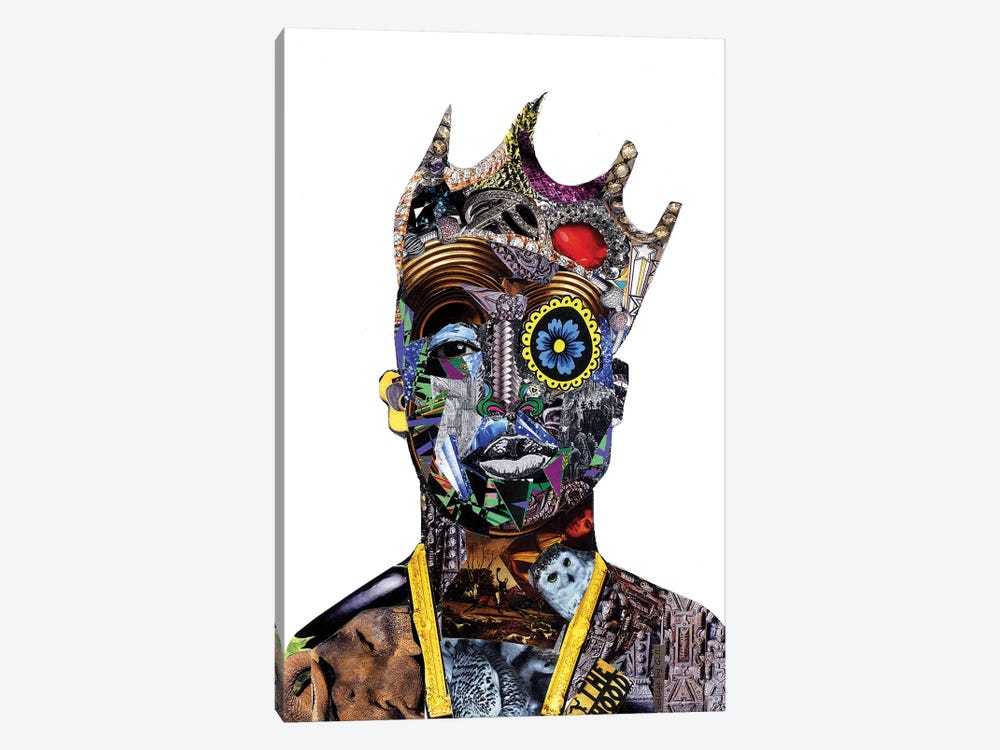 King by Glil 1-piece Canvas Wall Art