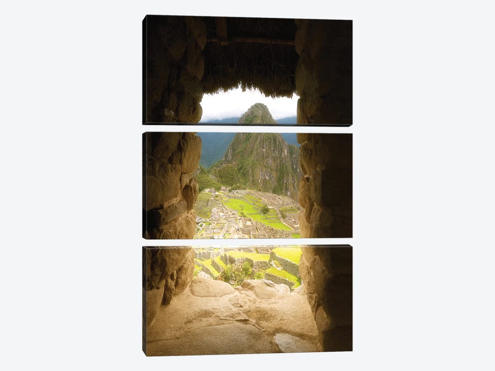 Machu Picchu - Peru by Glauco Meneghelli 3-piece Canvas Art