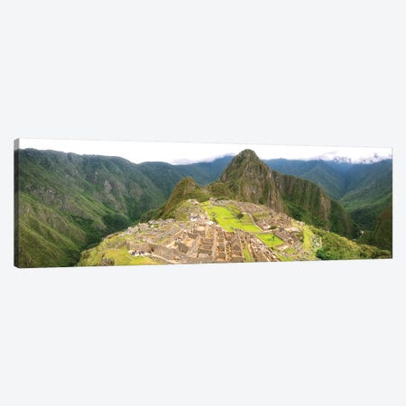 Machu Picchu Pano - Peru Canvas Print #GLM105} by Glauco Meneghelli Art Print