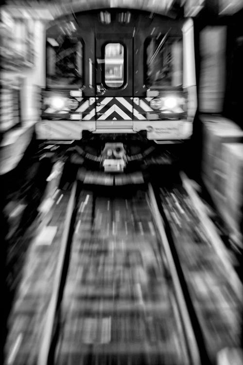 Metro - New York, Brazil by Glauco Meneghelli wall art