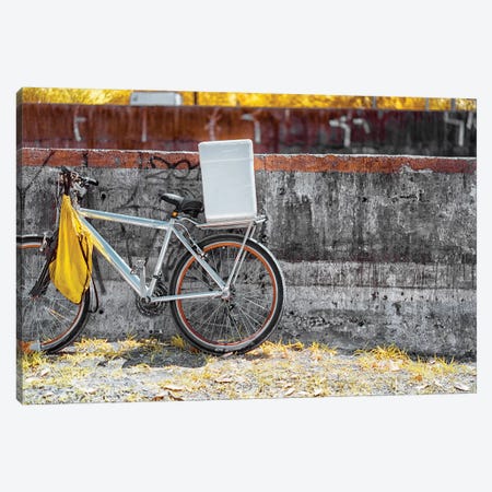 Bike - Sao Paulo, Brazil Canvas Print #GLM12} by Glauco Meneghelli Art Print