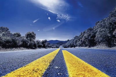 Road to Nowhere by Glauco Meneghelli canvas print