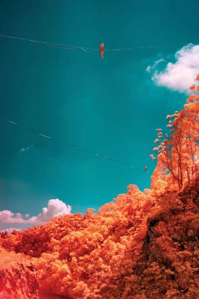 Slackline I - Sao Paulo, Brazil by Glauco Meneghelli canvas print