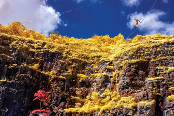 Glauco Meneghelli: Slackline II - Sao Paulo, Brazil by Glauco Meneghelli