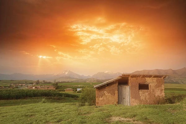 Glauco Meneghelli: Abandoned House - Peru by Glauco Meneghelli