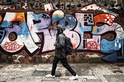 Street Photography XLIV by Glauco Meneghelli canvas print