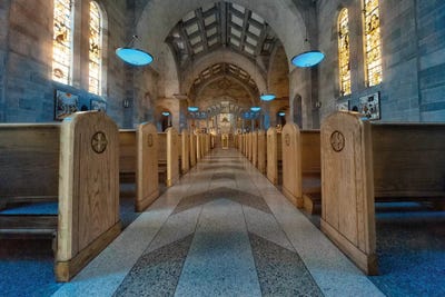 Church - Miami, Florida by Glauco Meneghelli framed wall art