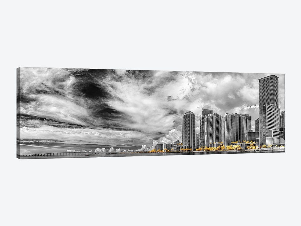 Miami Infrared V by Glauco Meneghelli 1-piece Canvas Wall Art