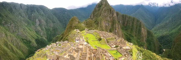 Wonders Of The World: Machu Picchu by Glauco Meneghelli
