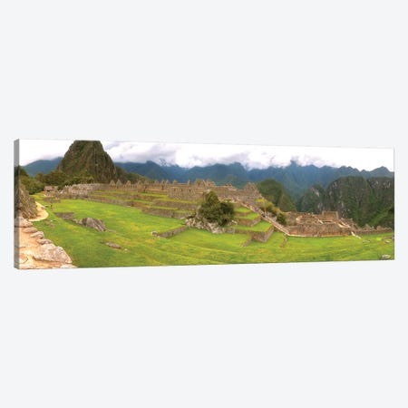 Machu Picchu Pano View Canvas Print #GLM359} by Glauco Meneghelli Canvas Print