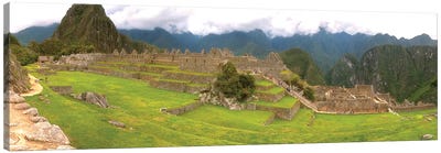 Machu Picchu Pano View Canvas Art Print - Peru