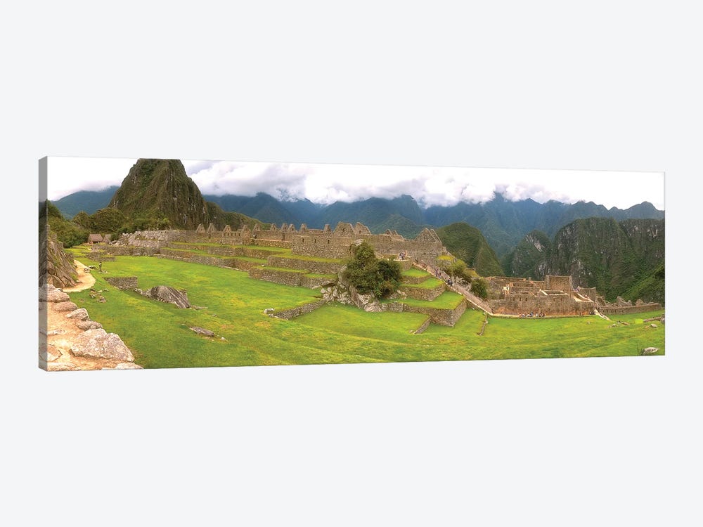 Machu Picchu Pano View by Glauco Meneghelli 1-piece Art Print