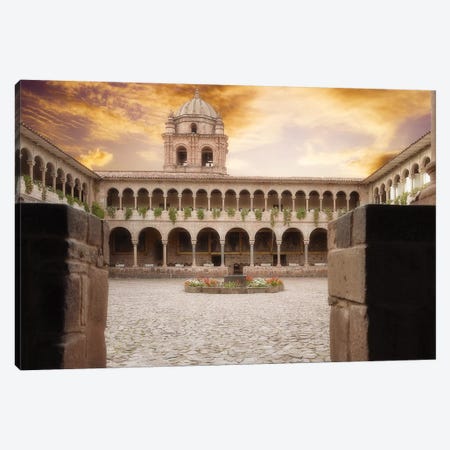 Ancient Building Canvas Print #GLM361} by Glauco Meneghelli Canvas Art