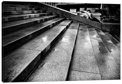 Streetphotography49 Canvas Art Print - Stairs & Staircases