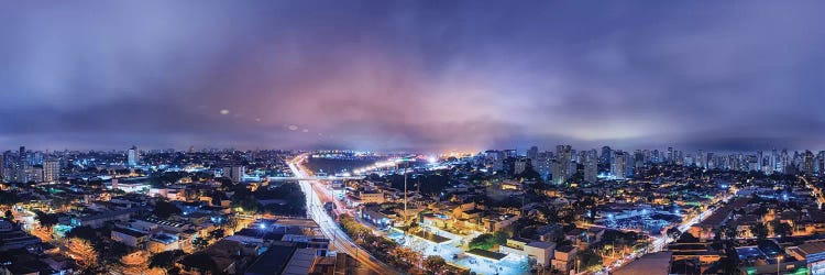 Night Cityscape Pano