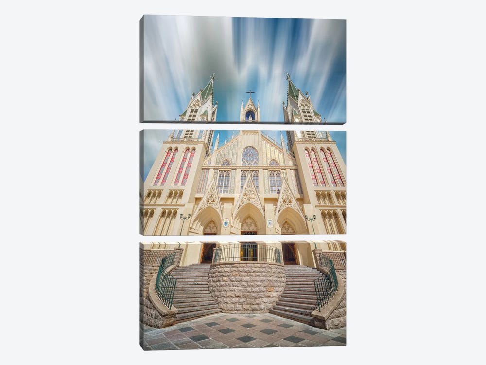 Cathedral by Glauco Meneghelli 3-piece Canvas Art