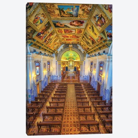Interior Of The Church Canvas Print #GLM467} by Glauco Meneghelli Canvas Artwork