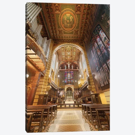 Inteinterior Of The Cathedral III Canvas Print #GLM468} by Glauco Meneghelli Canvas Print